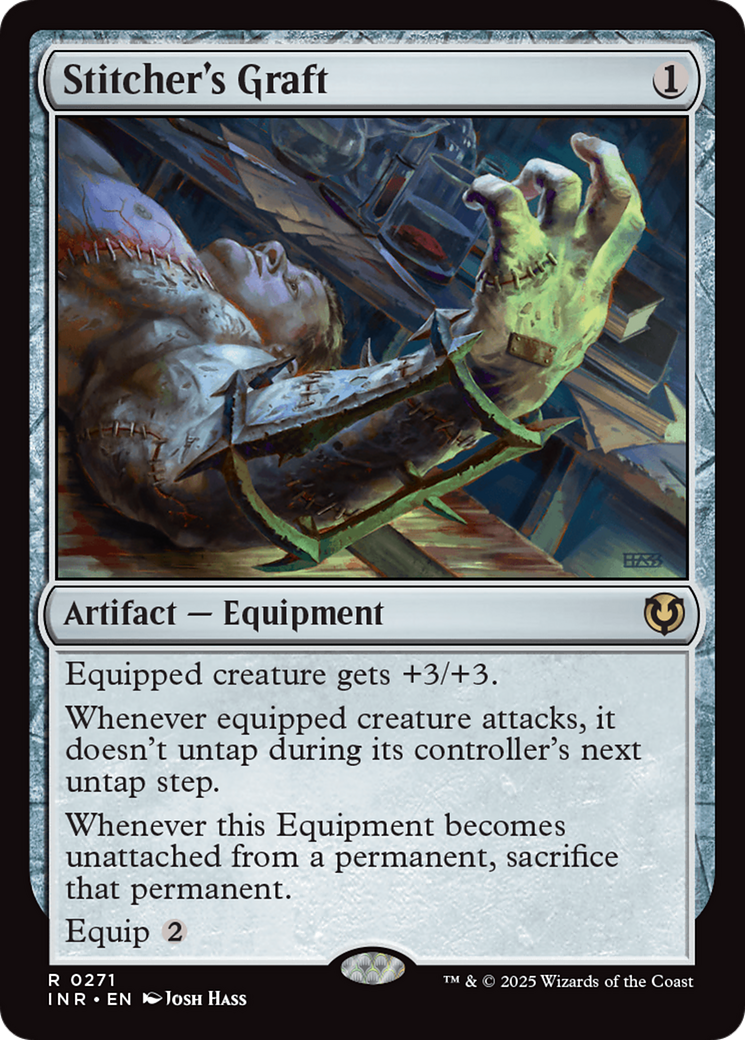 Image of Stitcher's Graft [Innistrad Remastered]