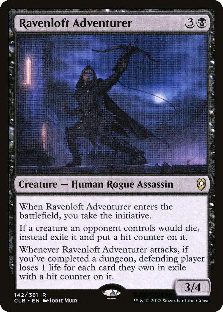 Image of Ravenloft Adventurer [Commander Legends: Battle for Baldur's Gate]