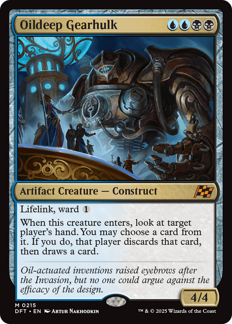 Image of Oildeep Gearhulk [Aetherdrift]