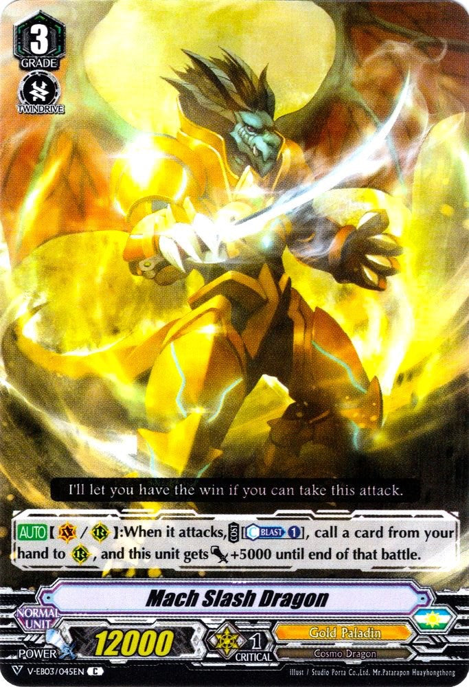 Image of Mach Slash Dragon (V-EB03/045EN) [ULTRARARE MIRACLE COLLECTION]