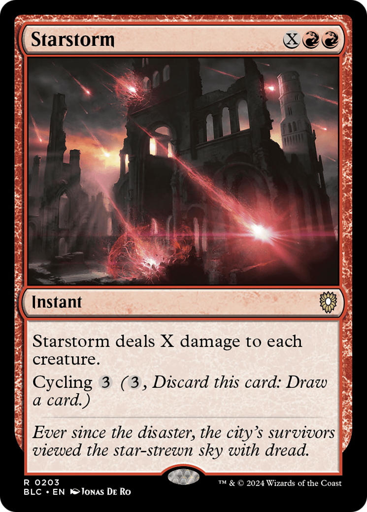 Image of Starstorm [Bloomburrow Commander]