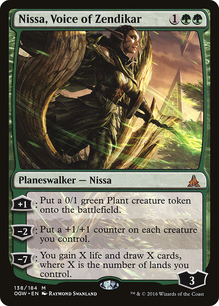 Image of Nissa, Voice of Zendikar [Oath of the Gatewatch]