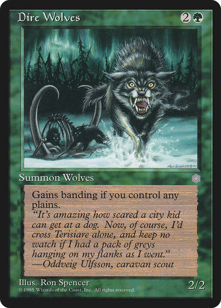 Image of Dire Wolves [Ice Age]