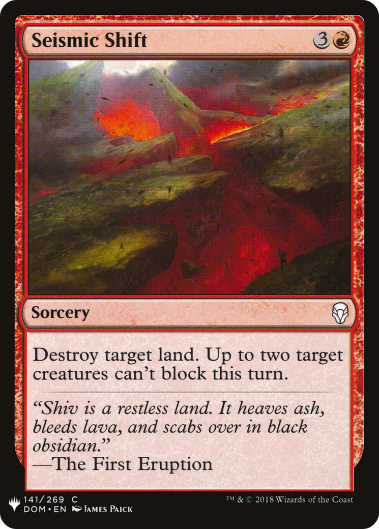 Image of Seismic Shift [Mystery Booster]