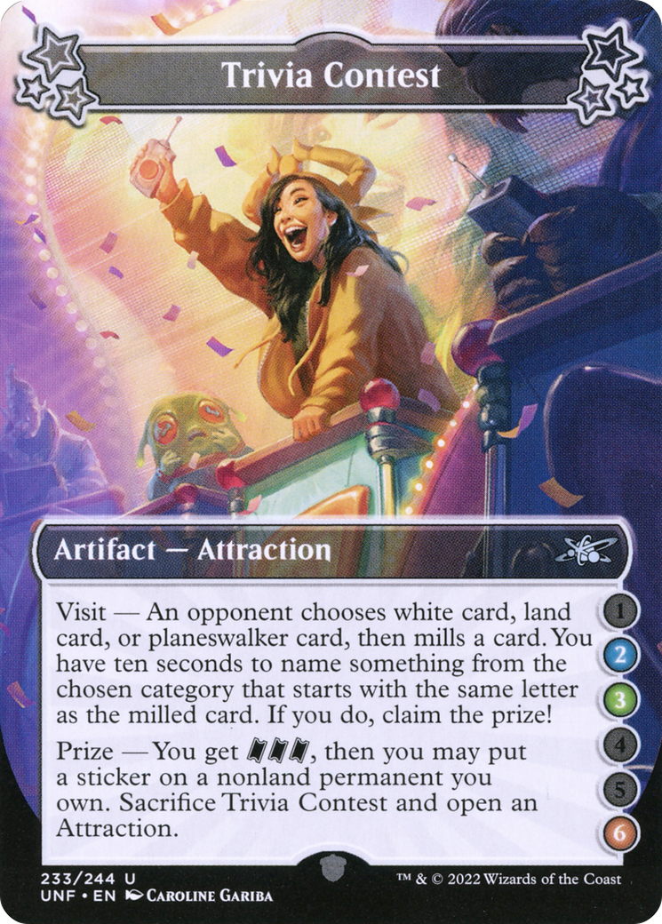 Image of Trivia Contest (2-3-6) [Unfinity]