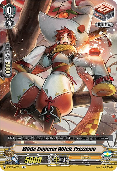 Image of White Emperor Witch, Prezzemo (V-BT12/077EN) [Divine Lightning Radiance]
