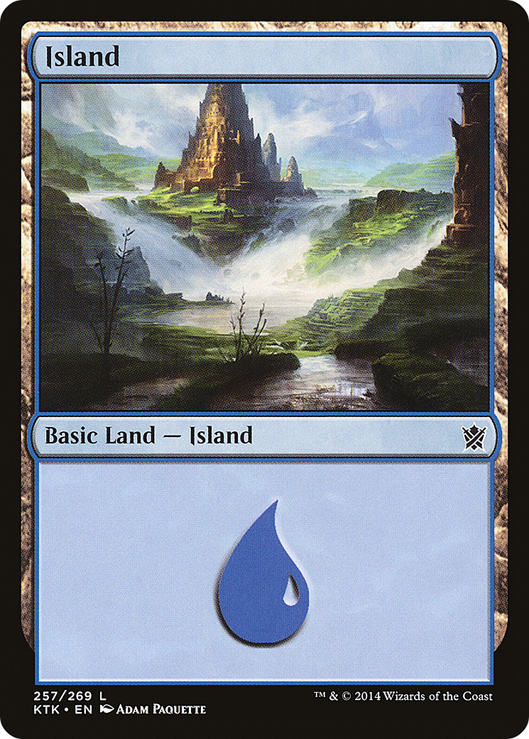 Image of Island (257) [Khans of Tarkir]