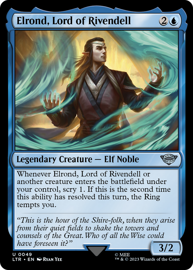 Image of Elrond, Lord of Rivendell [The Lord of the Rings: Tales of Middle-Earth]
