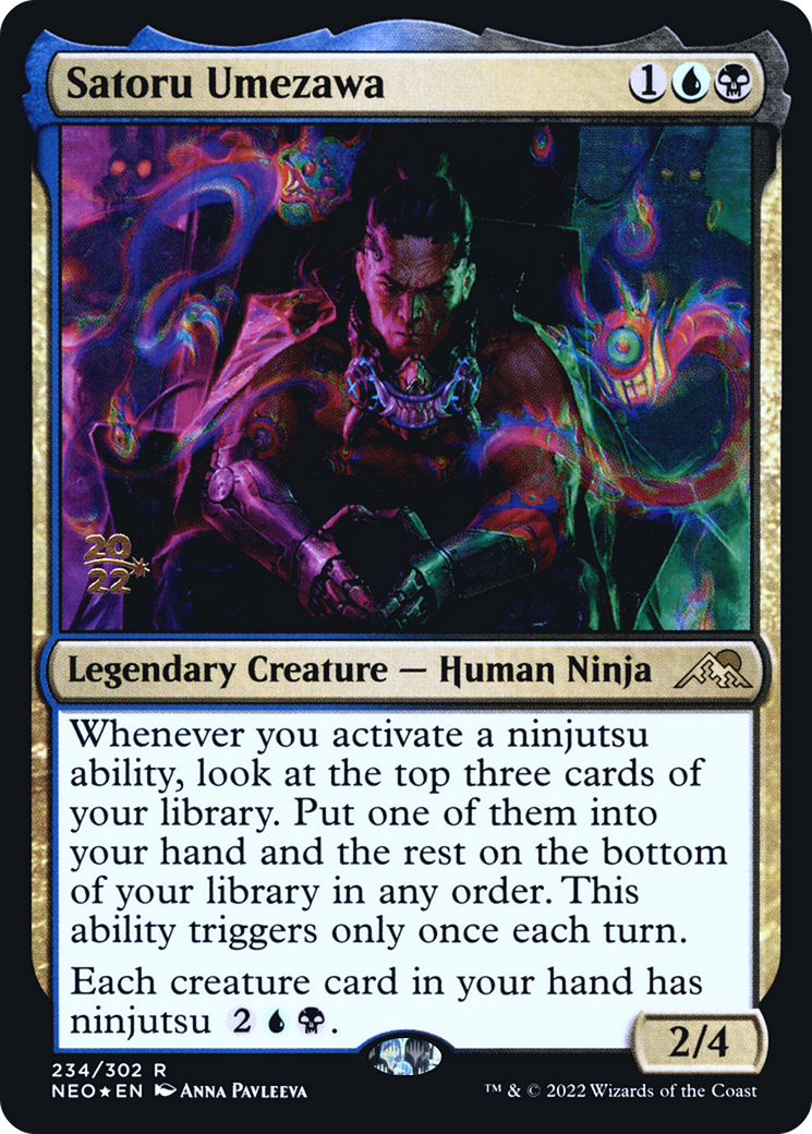 Image of Satoru Umezawa [Kamigawa: Neon Dynasty Prerelease Promos]