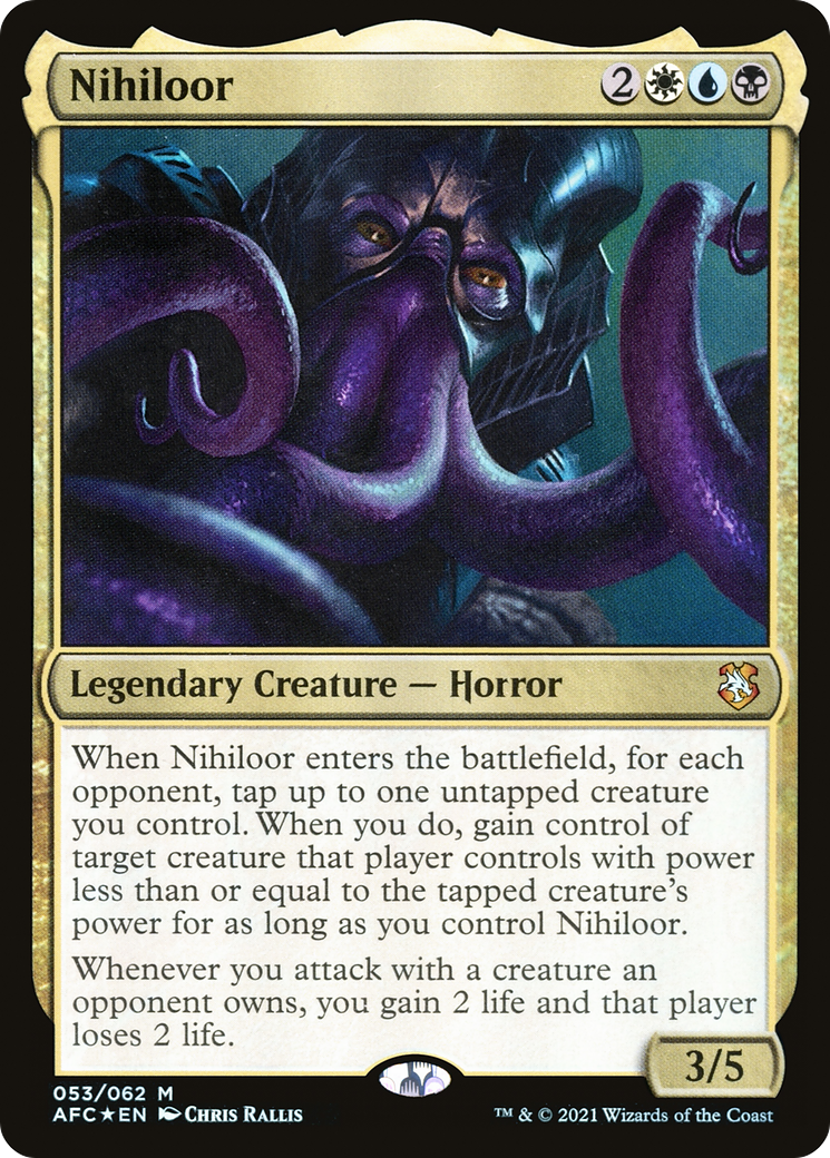 Image of Nihiloor [Dungeons & Dragons: Adventures in the Forgotten Realms Commander]