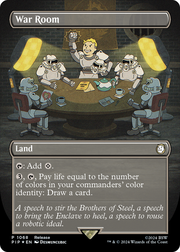 Image of War Room (Borderless) [Fallout Promos]