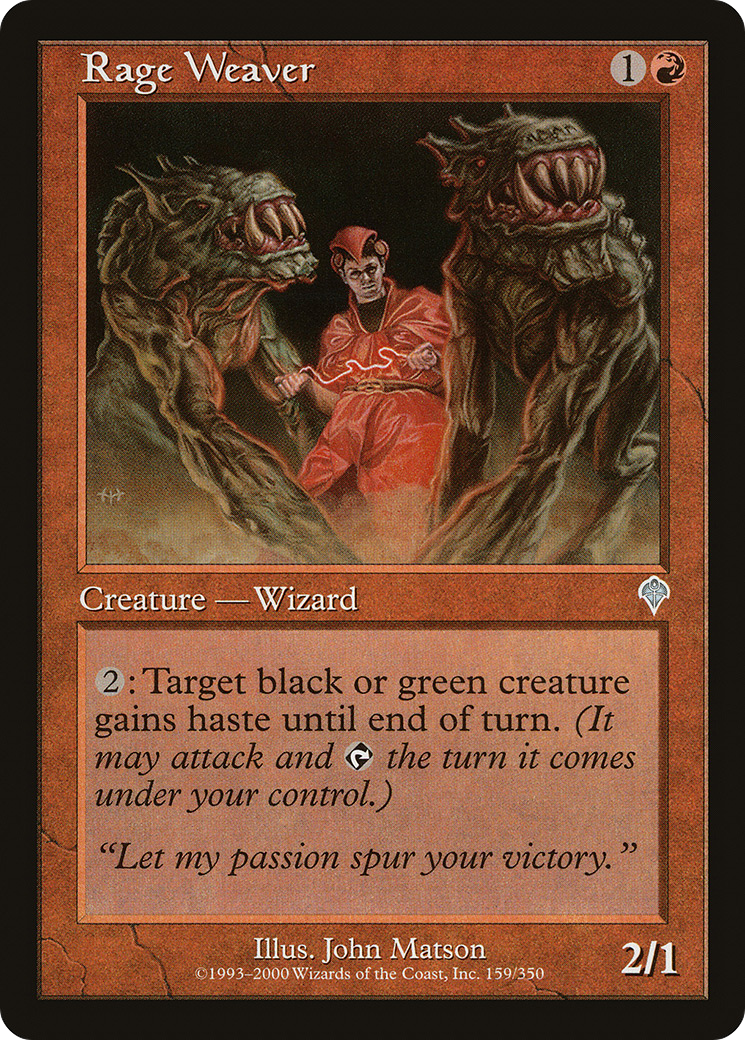 Image of Rage Weaver [Invasion]