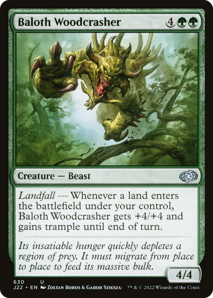 Image of Baloth Woodcrasher [Jumpstart 2022]