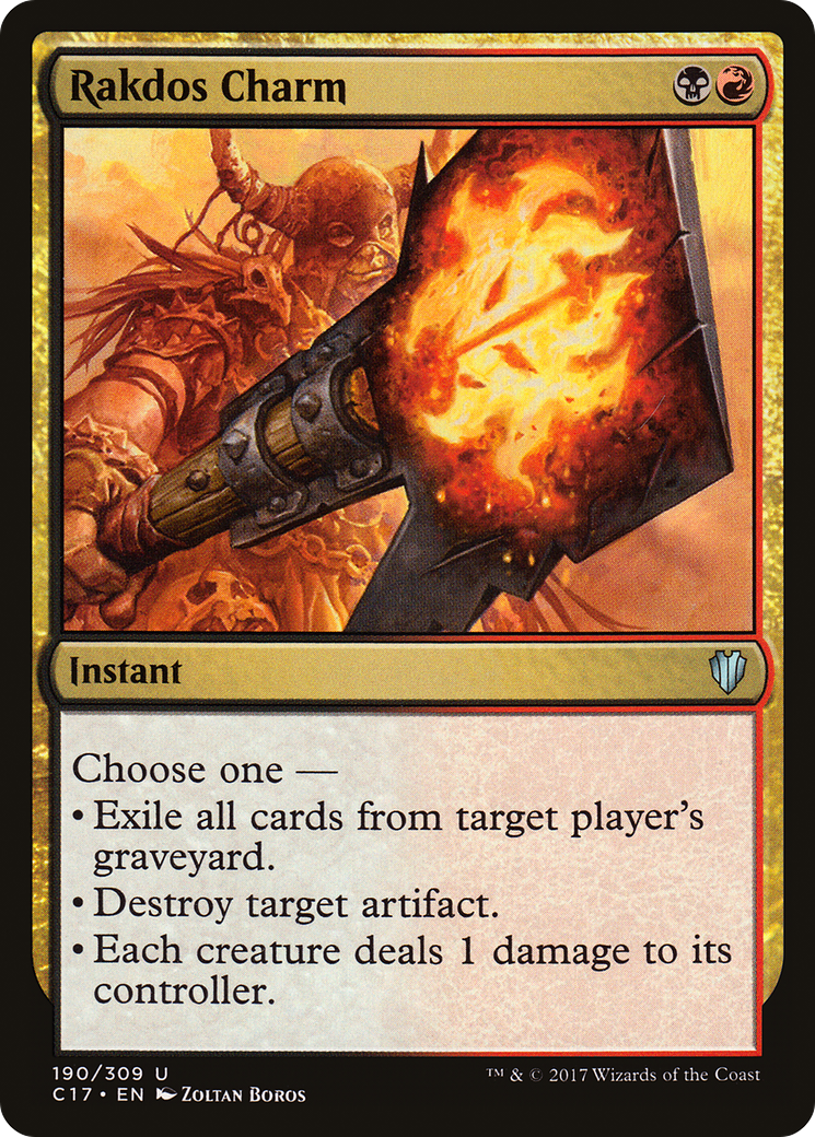 Image of Rakdos Charm [Commander 2017]