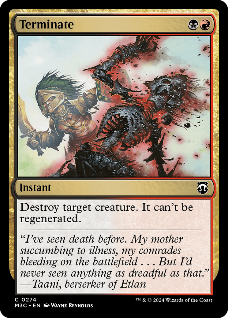 Image of Terminate [Modern Horizons 3 Commander]