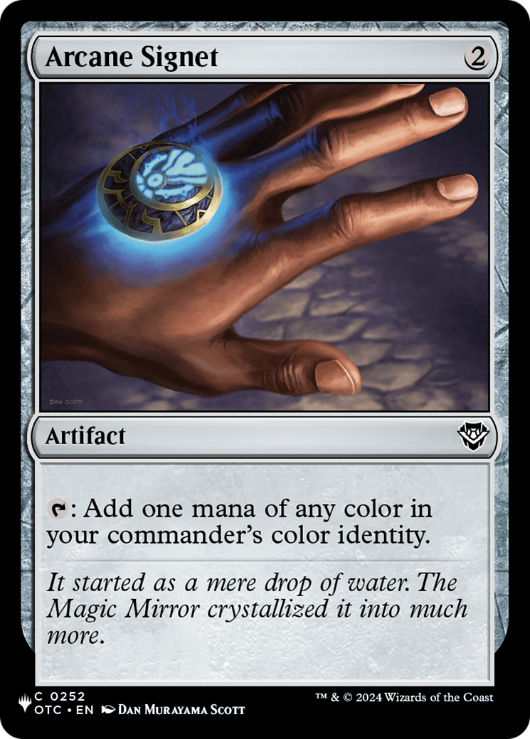 Image of Arcane Signet (OTC) [The List]