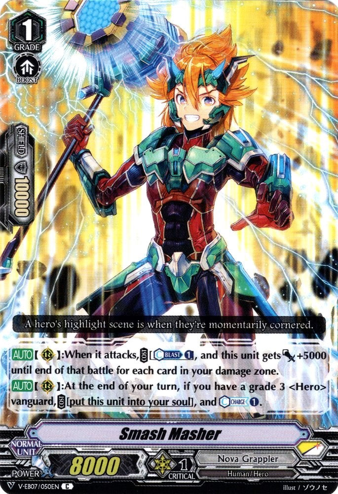 Image of Smash Masher (V-EB07/050EN) [The Heroic Evolution]