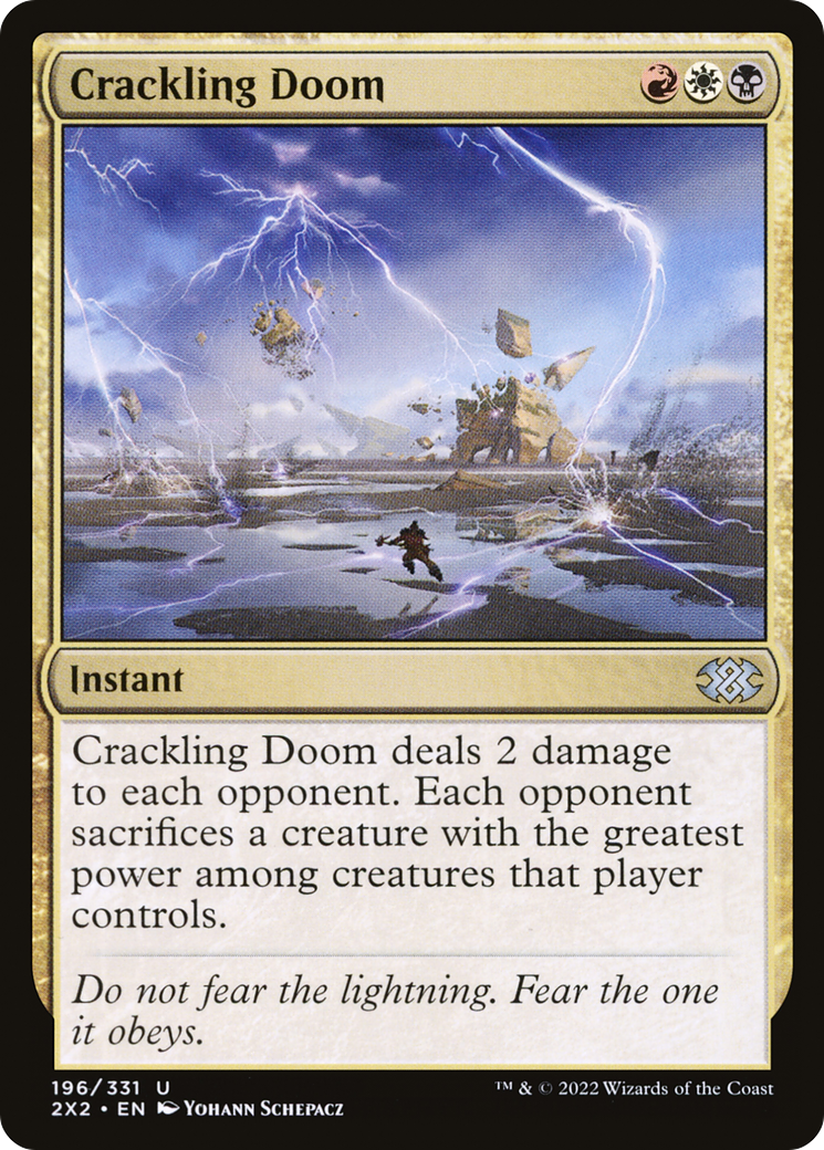 Image of Crackling Doom [Double Masters 2022]