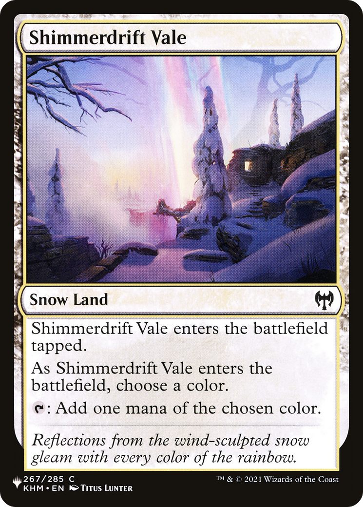 Image of Shimmerdrift Vale [The List]