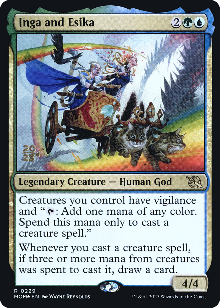 Image of Inga and Esika [March of the Machine Prerelease Promos]