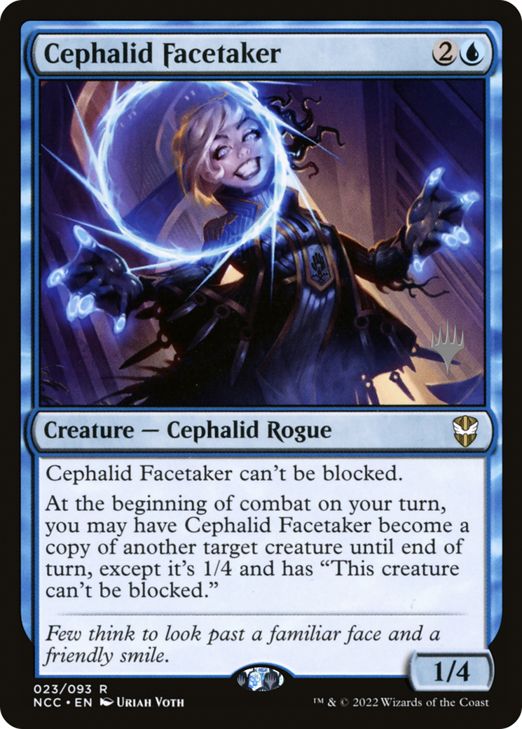 Image of Cephalid Facetaker (Promo Pack) [Streets of New Capenna Commander Promos]