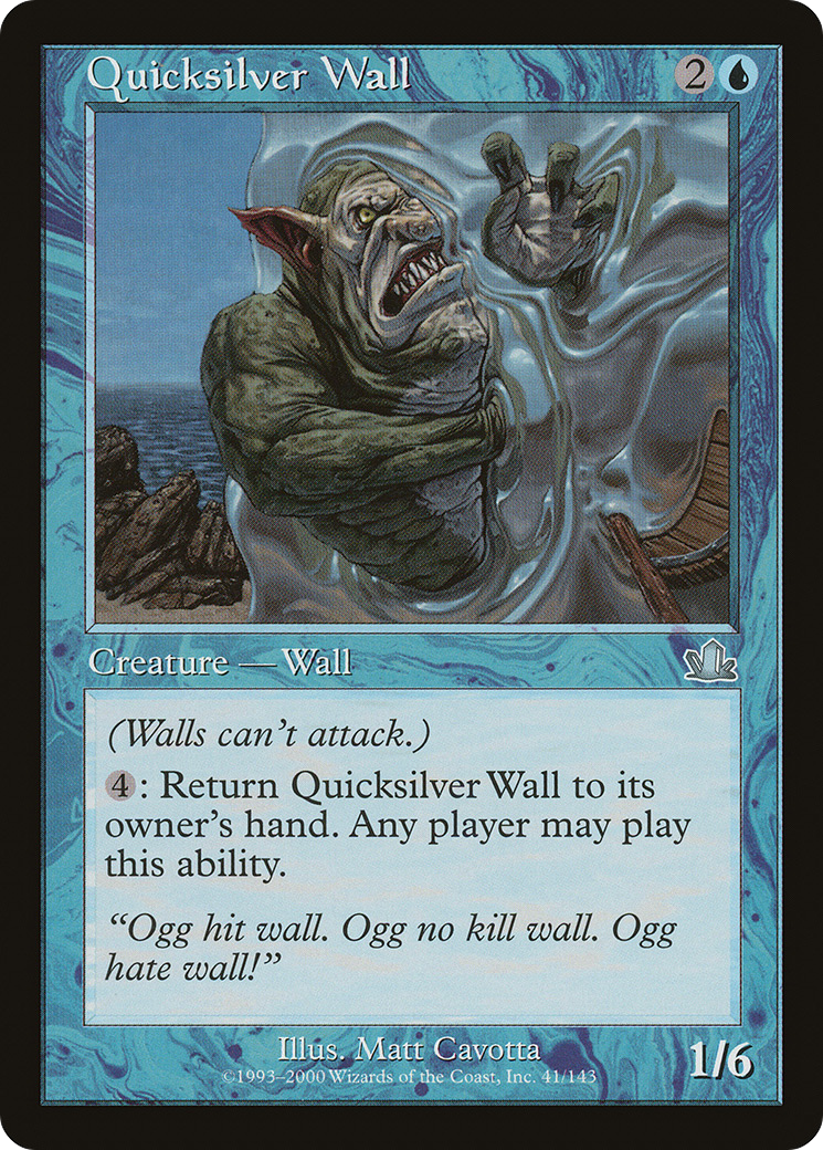 Image of Quicksilver Wall [Prophecy]