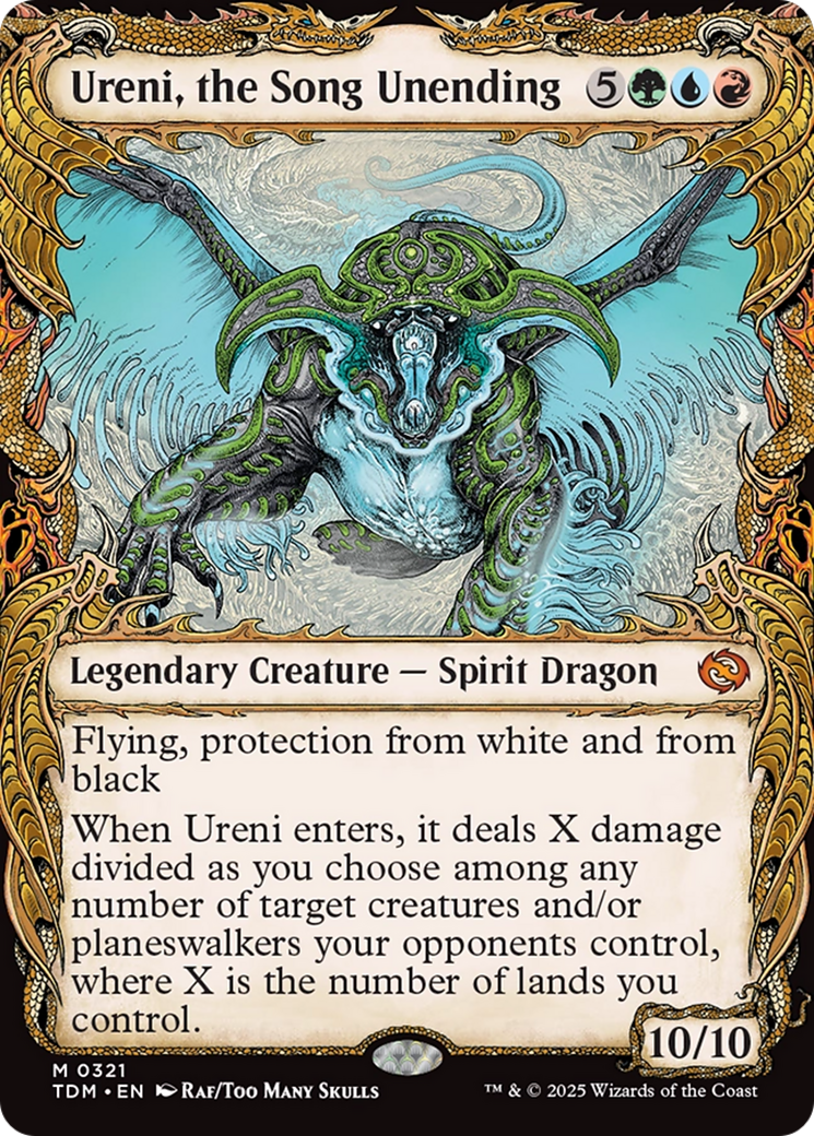 Image of Ureni, the Song Unending (Showcase) [Tarkir: Dragonstorm]