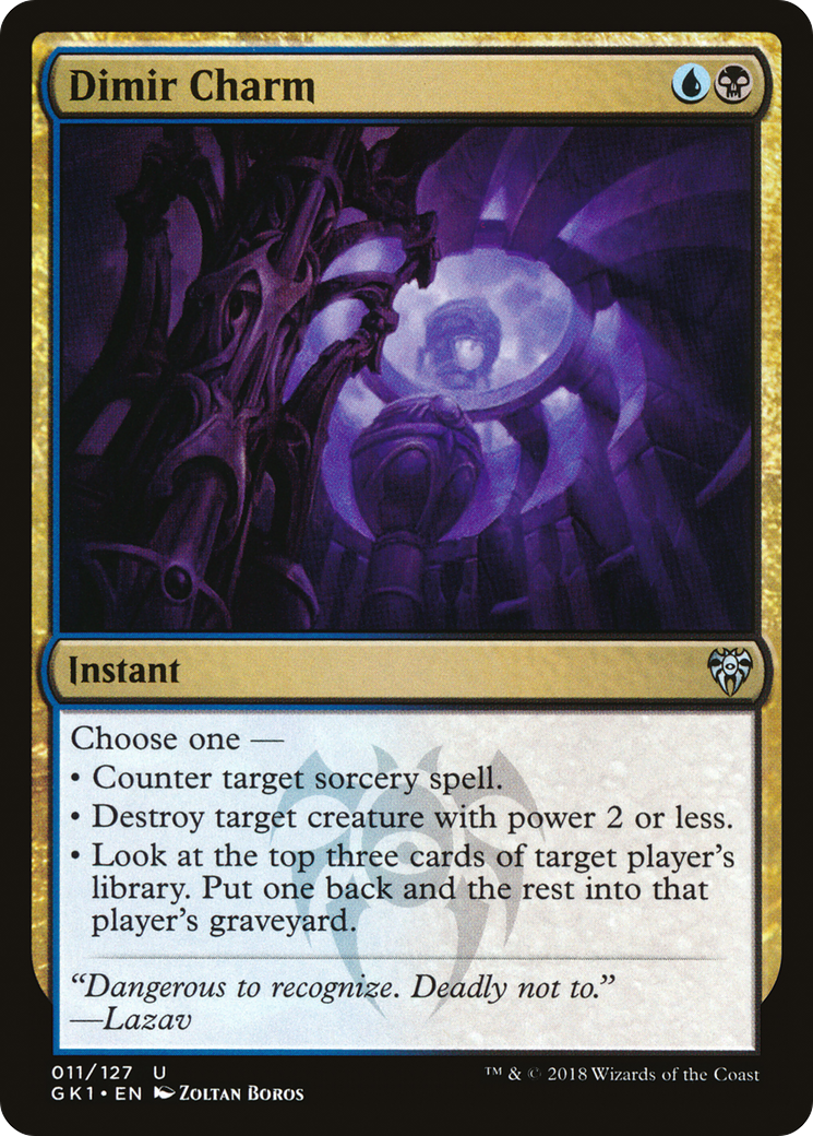 Image of Dimir Charm [Guilds of Ravnica Guild Kit]