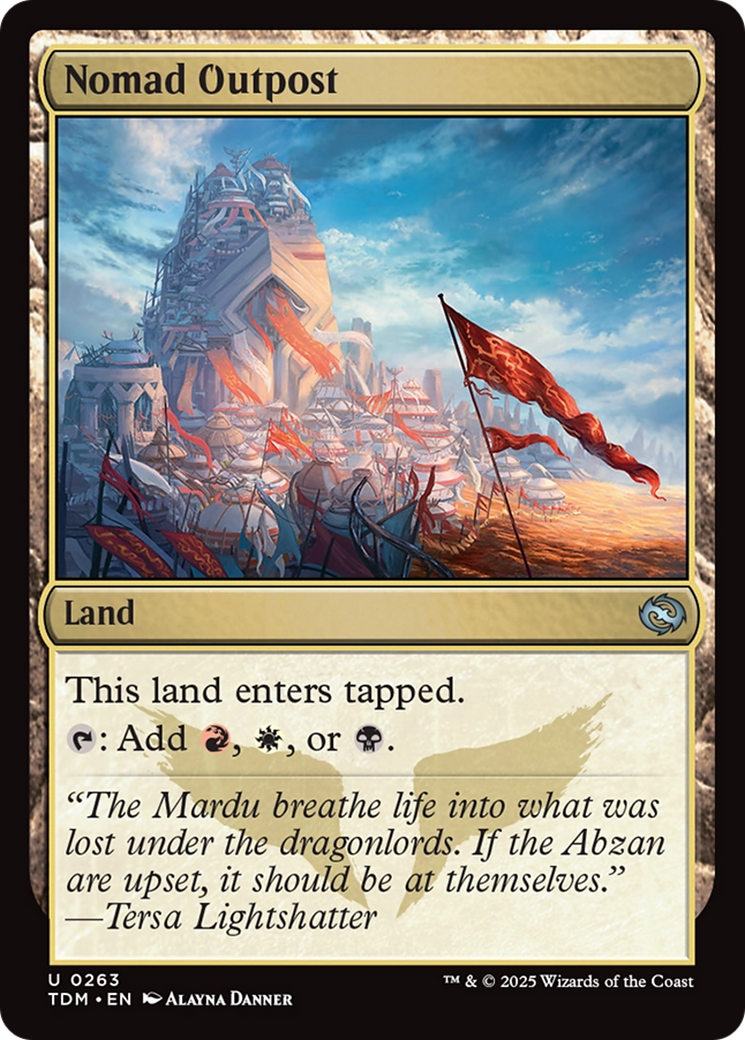 Image of Nomad Outpost [Tarkir: Dragonstorm]