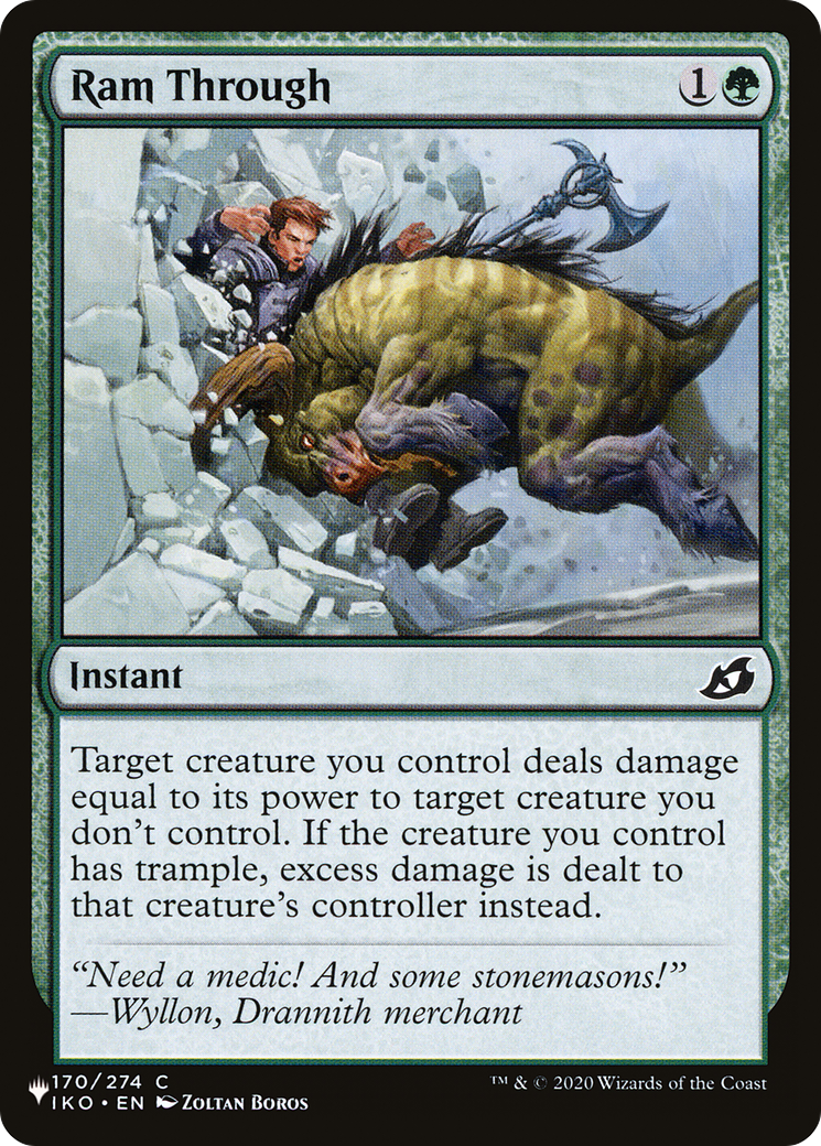 Image of Ram Through [The List]