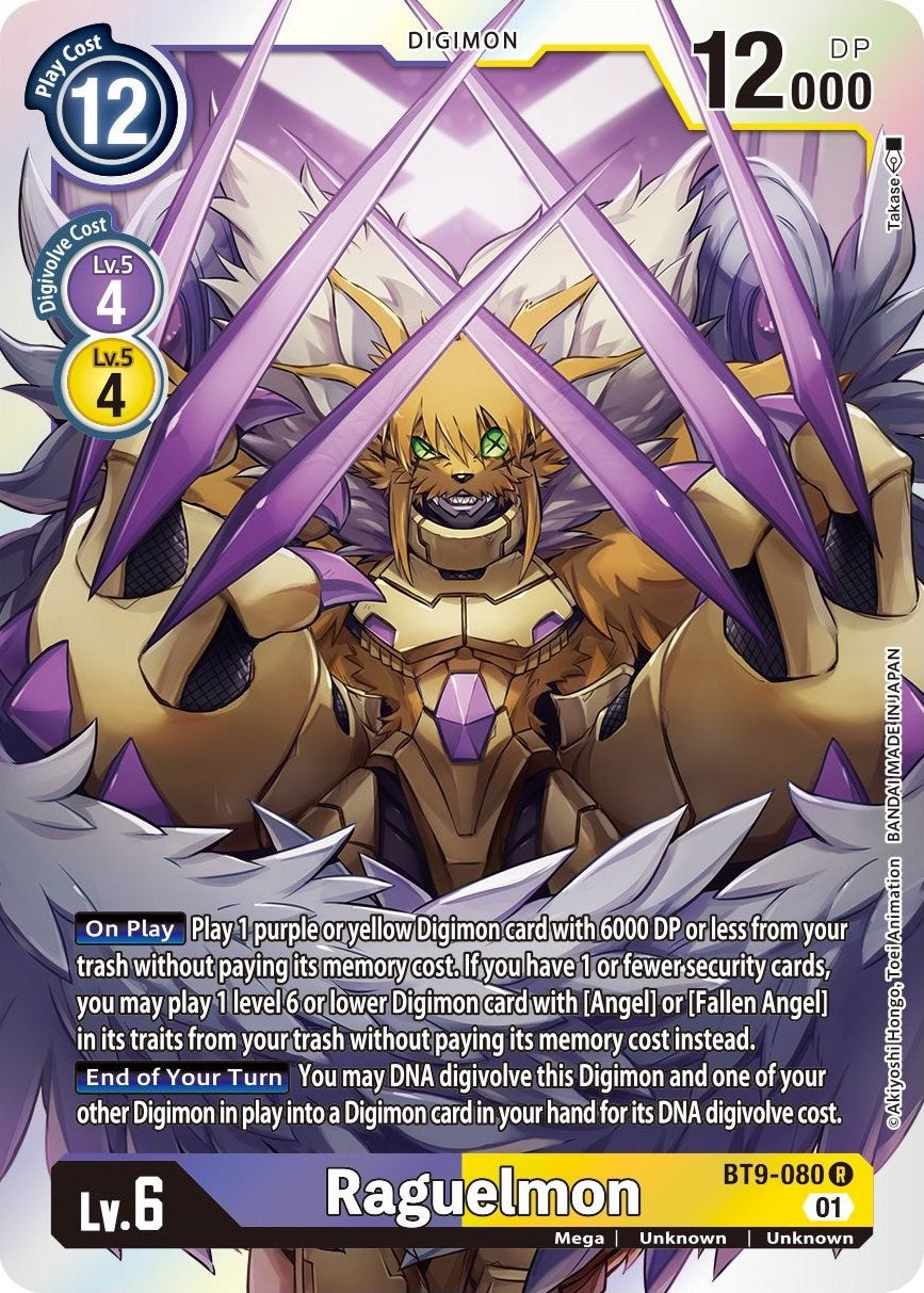 Image of Raguelmon [BT9-080] [X Record]