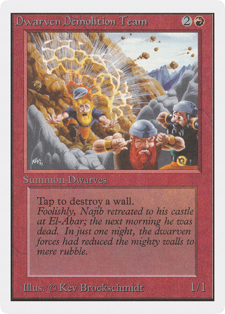 Image of Dwarven Demolition Team [Unlimited Edition]