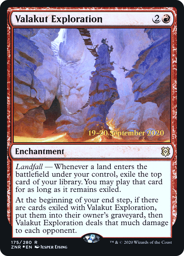 Image of Valakut Exploration [Zendikar Rising Prerelease Promos]