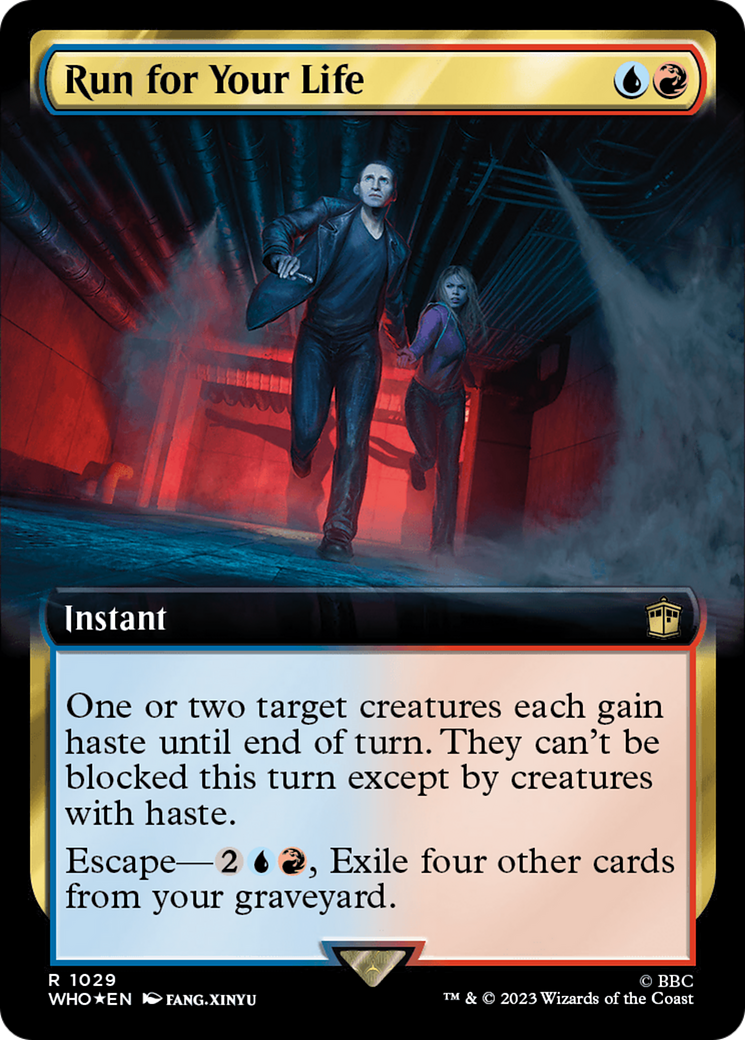 Image of Run for Your Life (Extended Art) (Surge Foil) [Doctor Who]