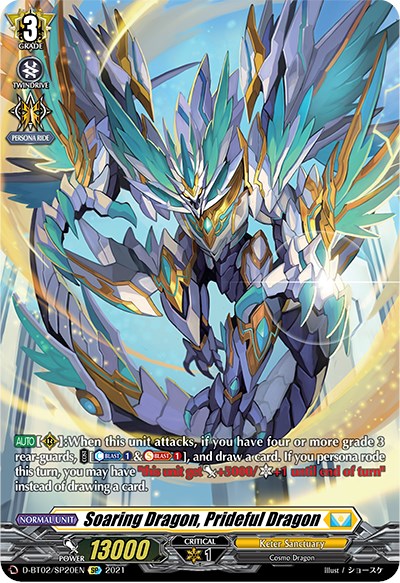Image of Soaring Dragon, Prideful Dragon (D-BT02/SP20EN) [A Brush with the Legends]