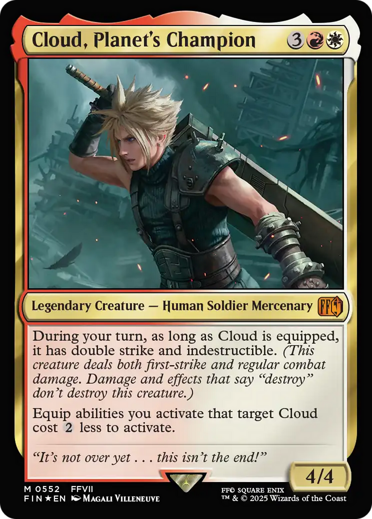 Image of Cloud, Planet's Champion [FINAL FANTASY]
