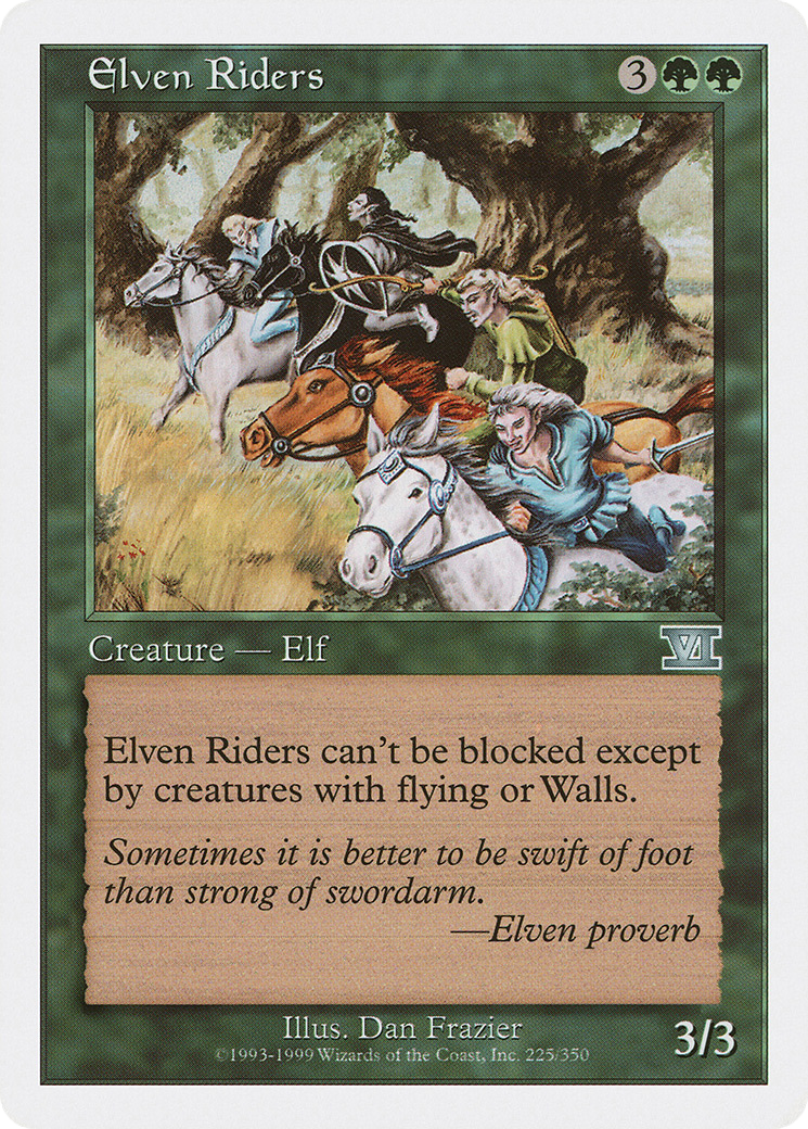 Image of Elven Riders [Classic Sixth Edition]