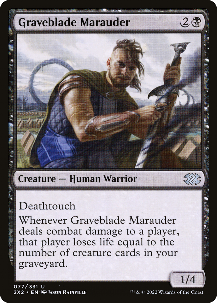 Image of Graveblade Marauder [Double Masters 2022]