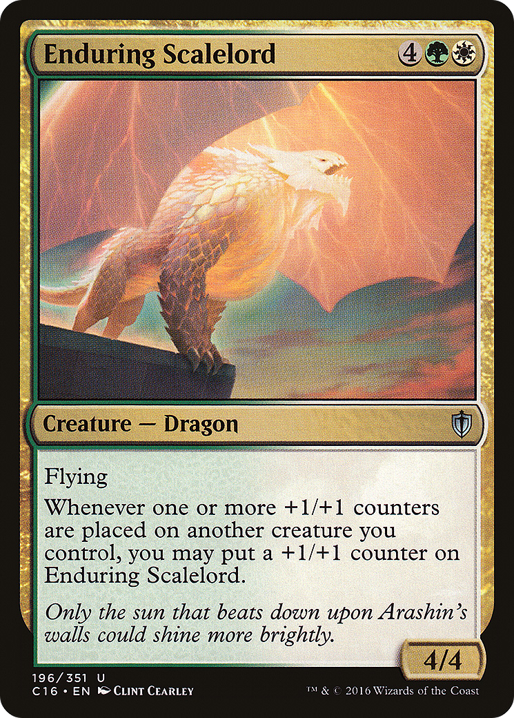 Image of Enduring Scalelord [Commander 2016]