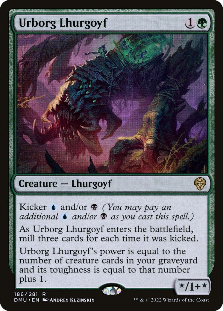 Image of Urborg Lhurgoyf [Dominaria United]