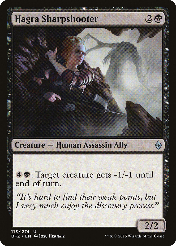 Image of Hagra Sharpshooter [Battle for Zendikar]