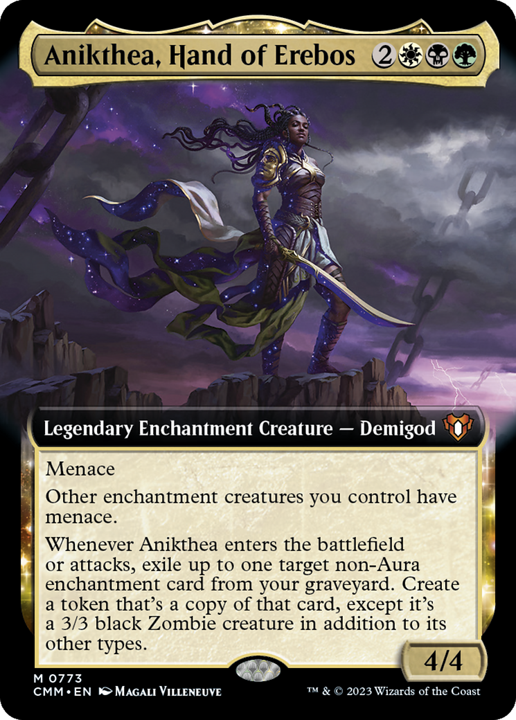 Image of Anikthea, Hand of Erebos (Extended Art) [Commander Masters]