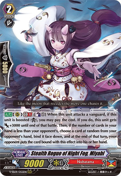 Image of Stealth Rogue of Night Fog, Miyabi (V-SS09/055EN) [Revival Selection]