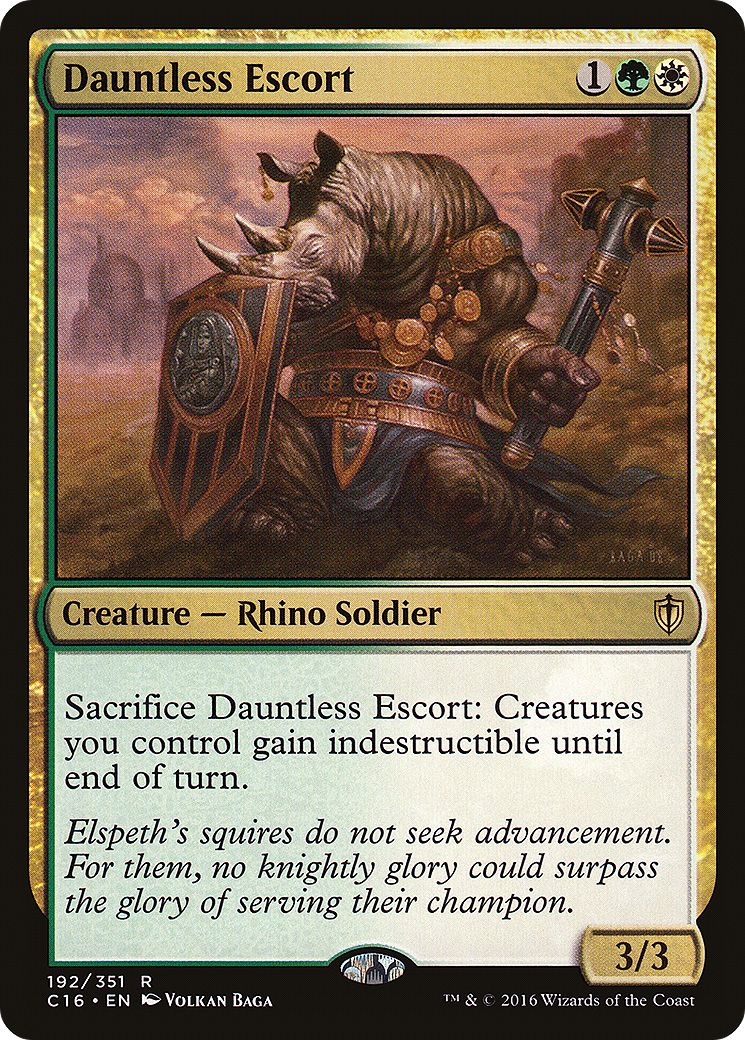 Image of Dauntless Escort [Commander 2016]