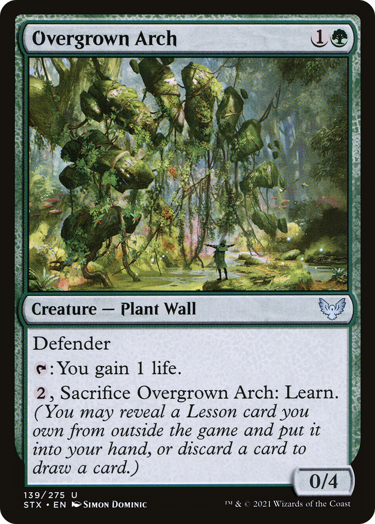 Image of Overgrown Arch [Strixhaven: School of Mages]