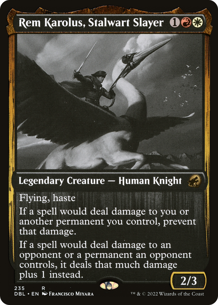 Image of Rem Karolus, Stalwart Slayer [Innistrad: Double Feature]