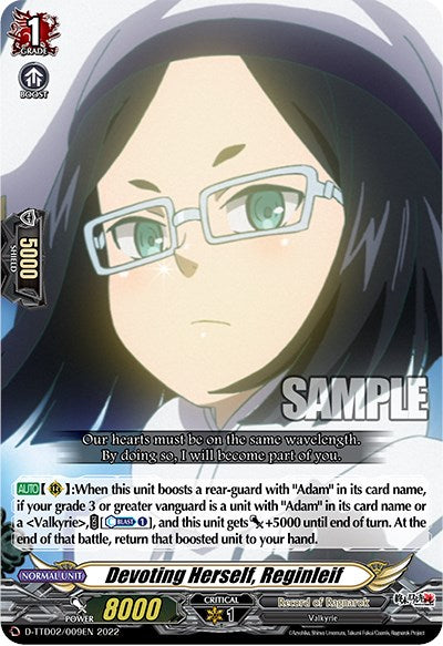 Image of Devoting Herself, Reginleif (D-TTD02/009EN) [Record of Ragnarok]