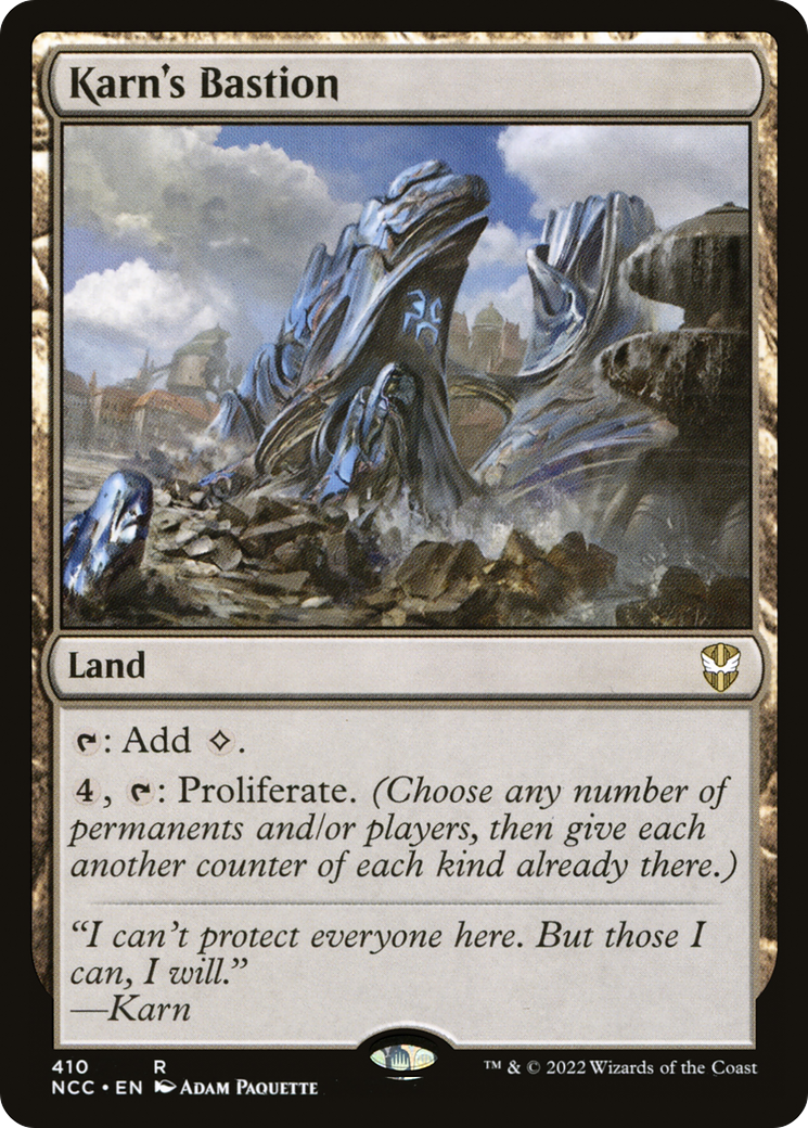 Image of Karn's Bastion [Streets of New Capenna Commander]