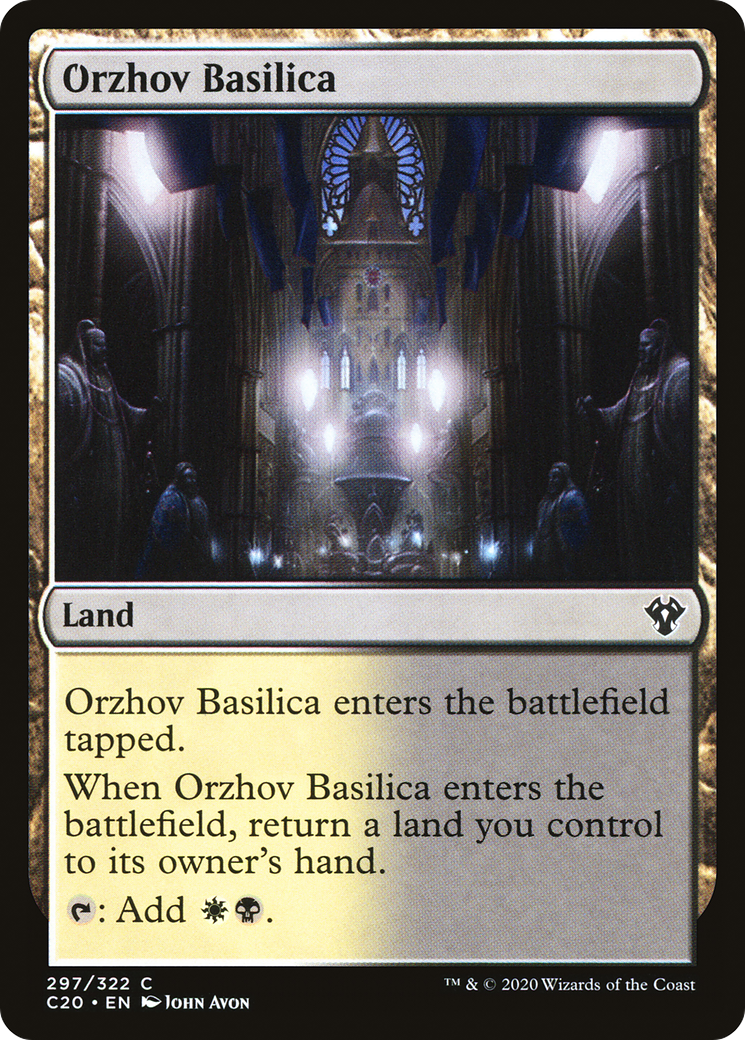 Image of Orzhov Basilica [Commander 2020]