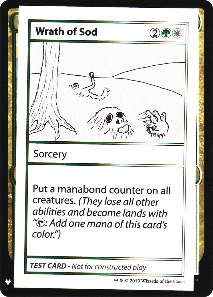 Image of Wrath of Sod [Mystery Booster Playtest Cards]